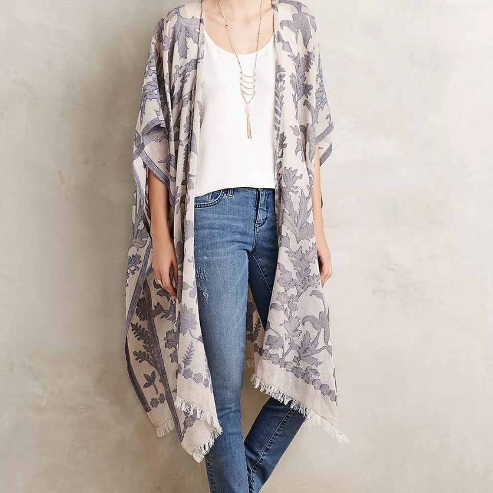 Anthropologie Anthophilous Kimono